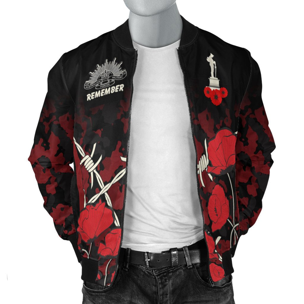 anzac-mens-bomber-jacket-anzac-with-remembrance-poppy-flower-ver2