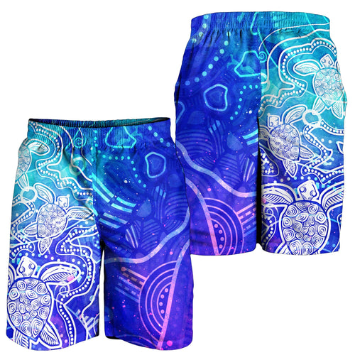 aboriginal-men-short-sea-turtle-with-indigenous-patterns-blue