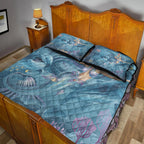 quilt-bed-set-australia-beautiful-mermaid-with-dolphin