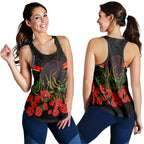 Panthers Anzac Day Women Tank Top - Indigenous Art