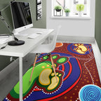 aboriginal-area-rug-mom-and-son-footprint-aboriginal-style