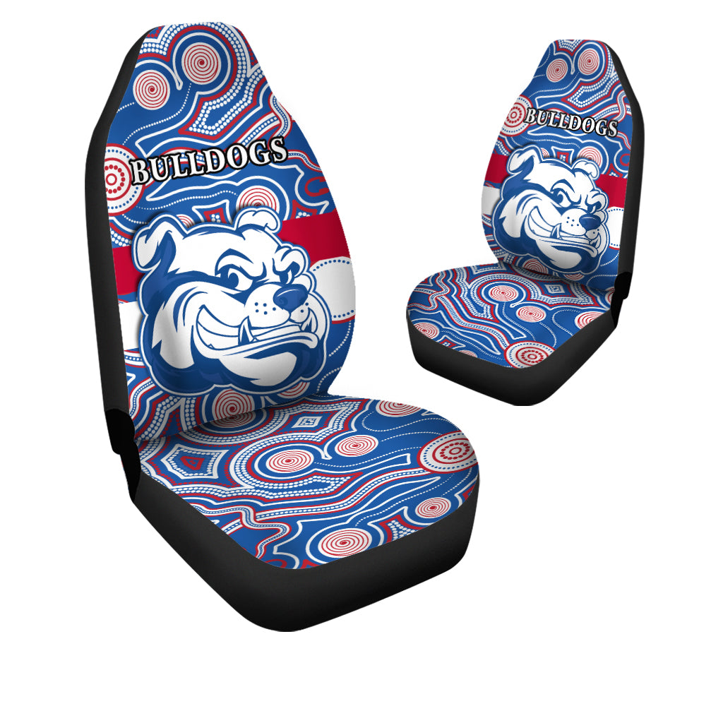 bulldogs-champion-2021-car-seat-cover-western-indigenous-always-proud