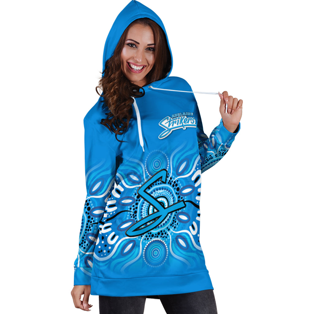 Adelaide Strikers Aboriginal Cricket 2022 Hoodie Dress - LT12