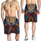 men-short-aboriginal-dot-panting-art-with-snake