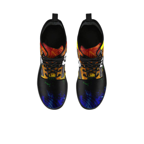 naidoc-week-2021-leather-boots-aboriginal-geometric-style