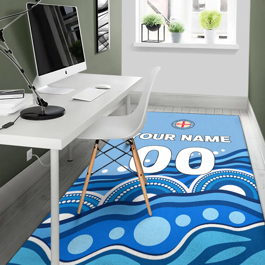 custom-personalised-melbourne-area-rug-indigenous-dot-painting-art