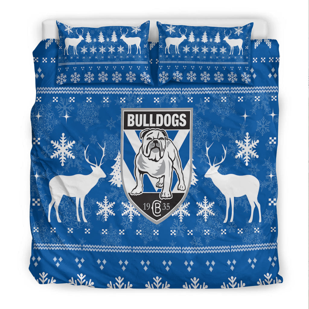 canterbury-bankstown-bulldogs-bedding-set-christmas-ugly-style
