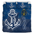 Navy Bedding Set - Royal Navy Pride - VibeHoodie