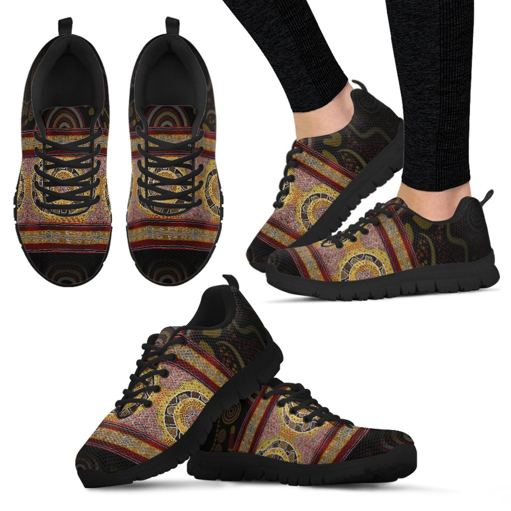 sneaker-snake-dot-panting-art