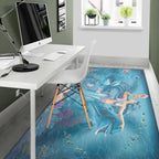 area-rug-australia-beautiful-mermaid-with-dolphin