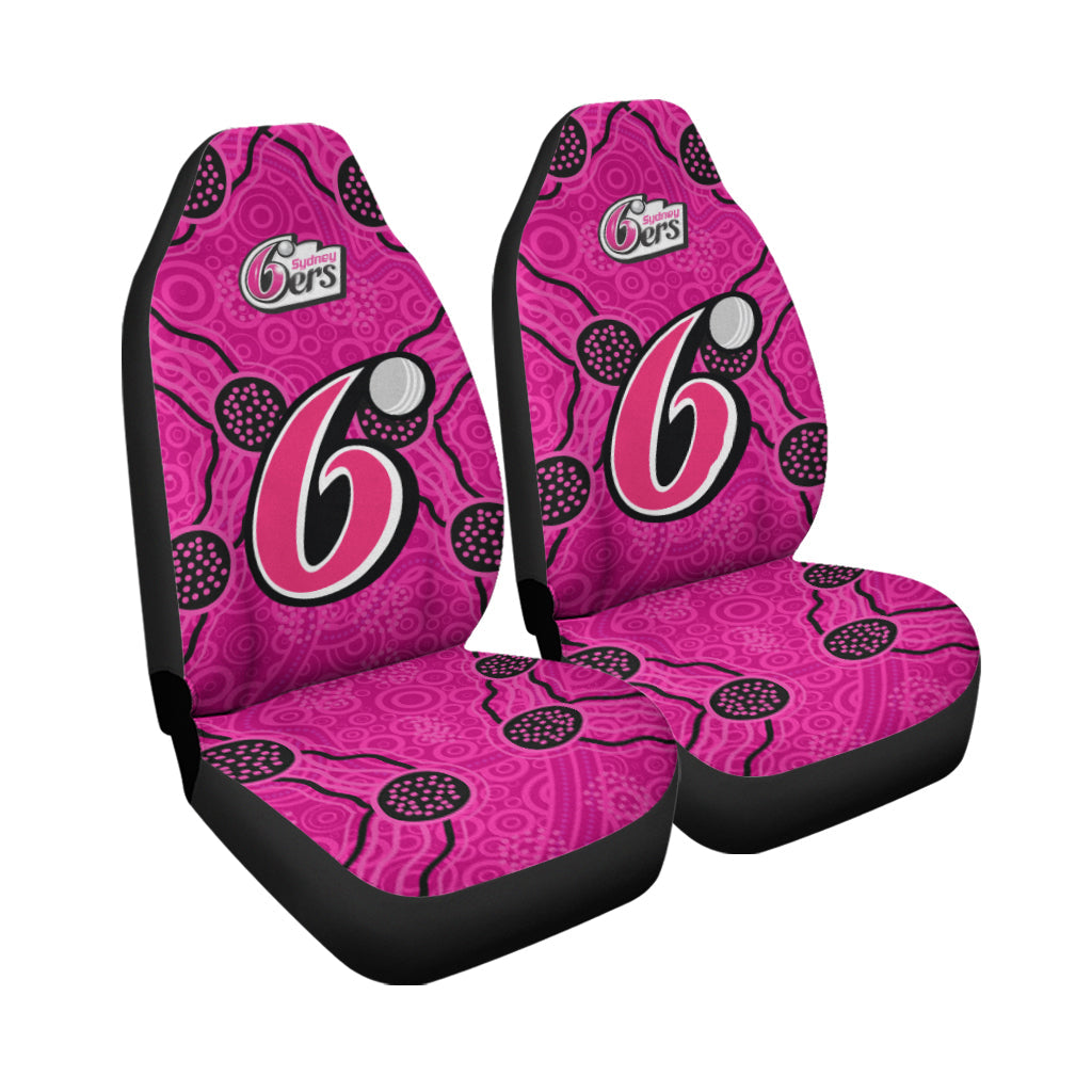 sydney-sixers-car-seat-covers-aboriginal-dot-painting