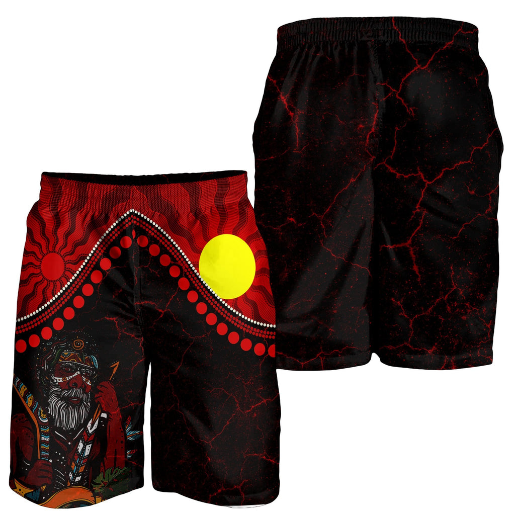 aboriginal-mens-shorts-indigenous-people-and-sun