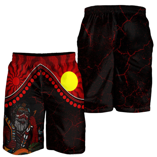 aboriginal-mens-shorts-indigenous-people-and-sun