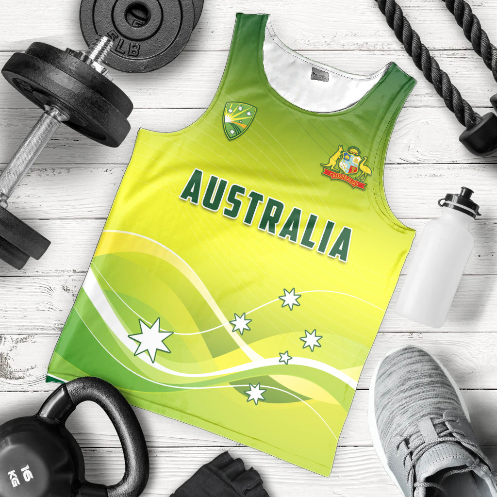cricket-australia-men-tank-top-simple-style