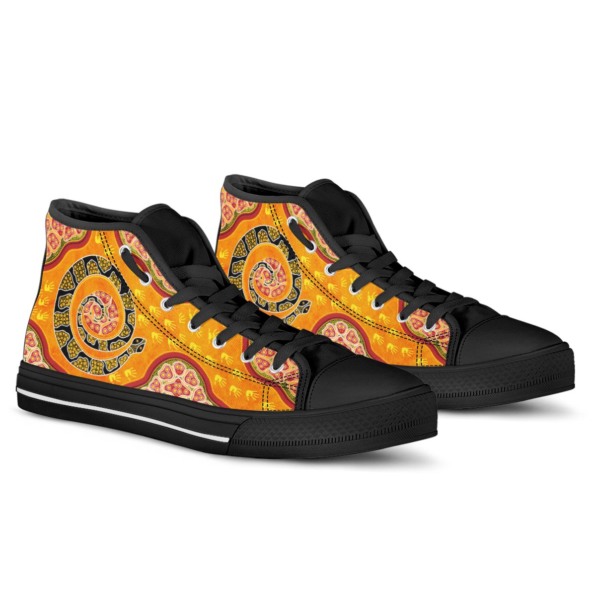 high-top-aboriginal-unique-style-snake-orange-color-2021