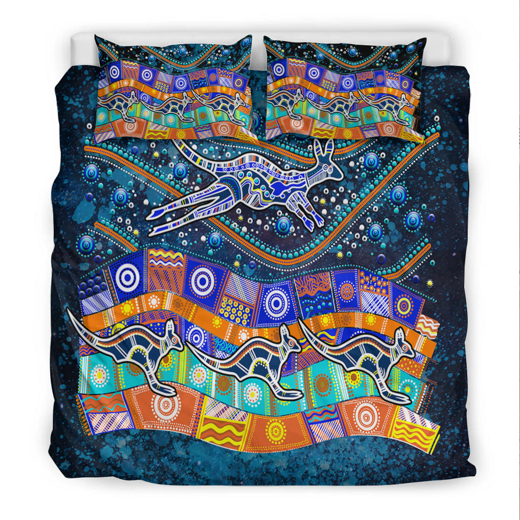 australia-indigenous-bedding-set-dot-painting-art