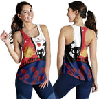 Anzac Day Women's Racerback Tank - We will remember Them - Vibe Hoodie