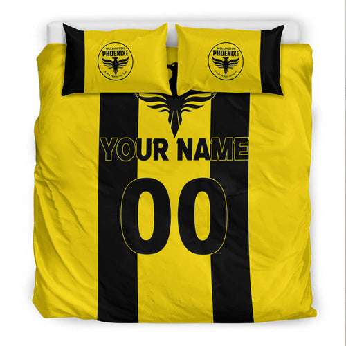 custom-personalised-wellington-phoenix-pride-bedding-set