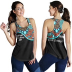 Naidoc 2021 Women's Racerback Tank - Heal Country - Vibe Hoodie