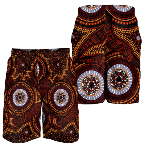 aboriginal-mens-short-aboriginal-human-dot-painting-art