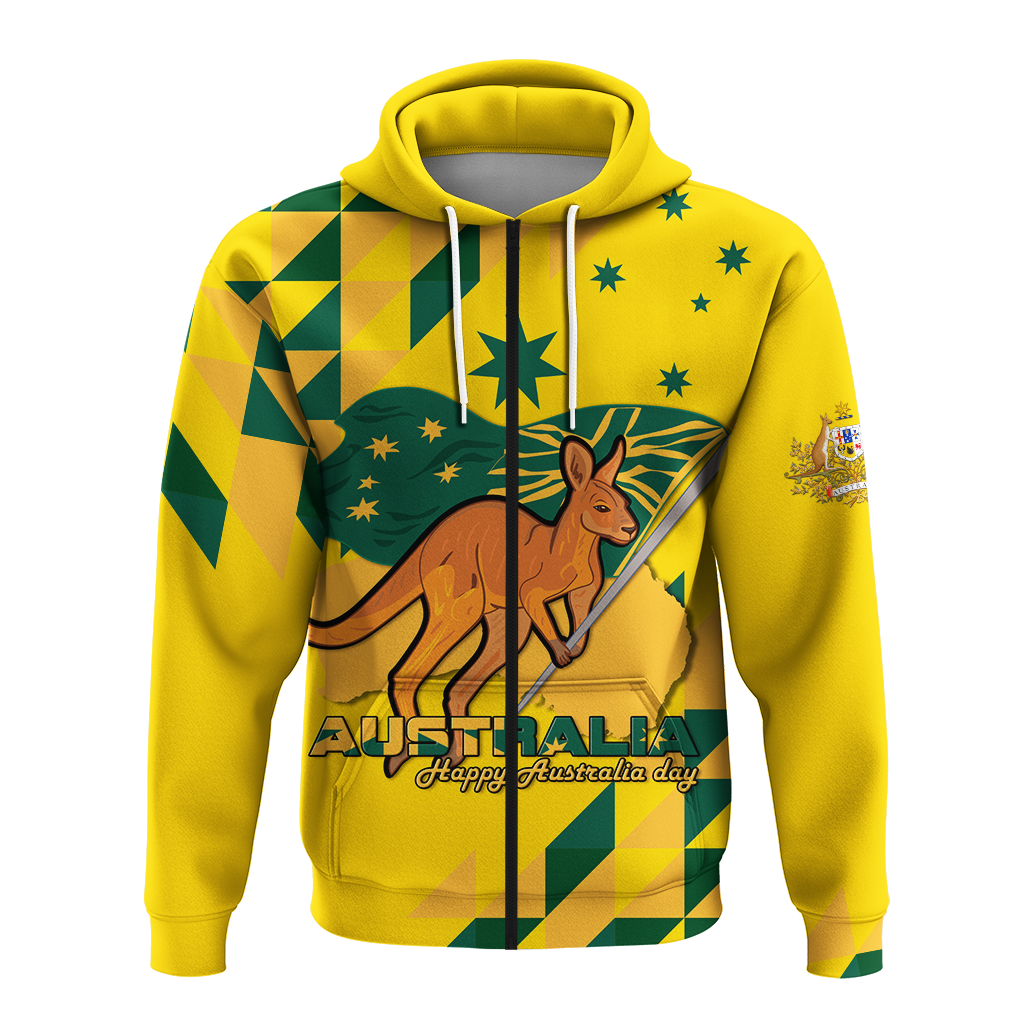Australia Day Proud To Be Aussie Hoodie - LT12