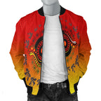 mans-bomber-jacket-circle-pattern