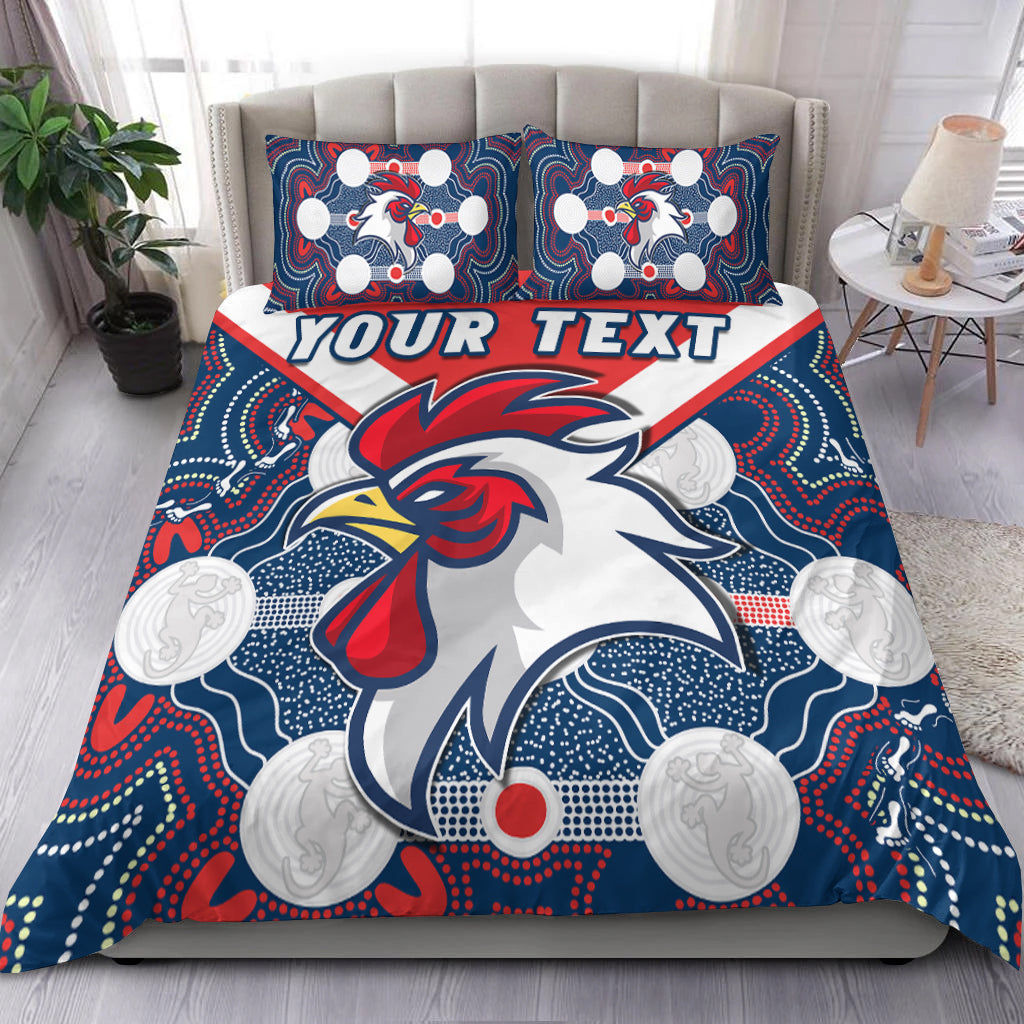 custom-personalised-roosters-bedding-set-sydney-indigenous