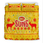 gold-coast-suns-bedding-set-christmas-ugly-style