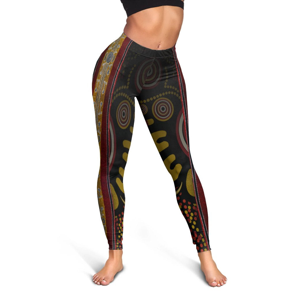 leggings-aboriginal-dot-panting-art-stripe-lines