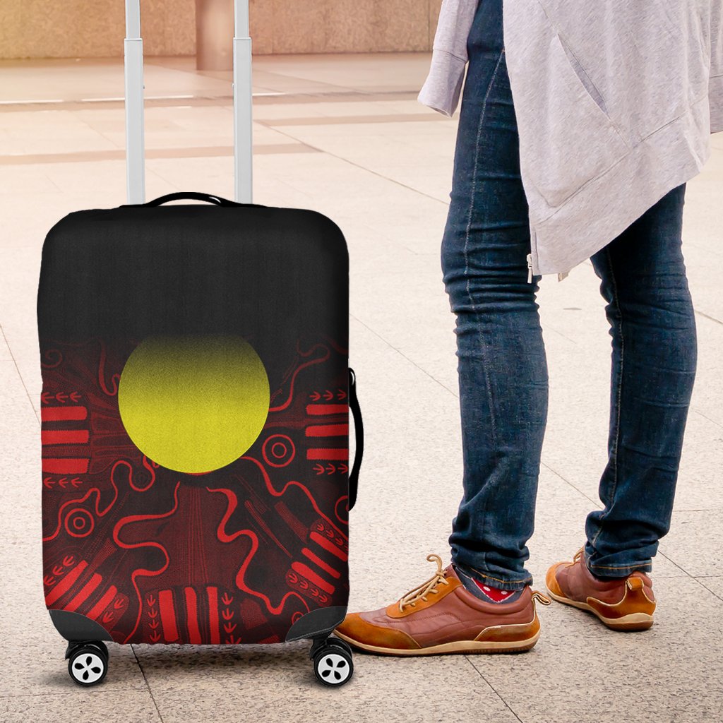 aboriginal-luggage-covers-indigenous-flag-grunge-style