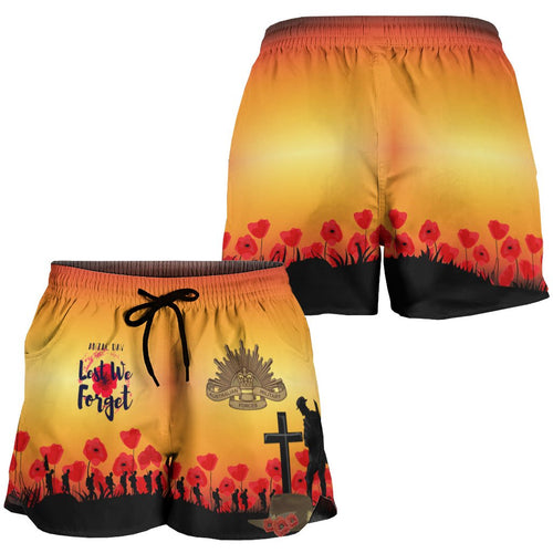 Anzac Day Women's Short - Lest We Forget - Vibe Hoodie