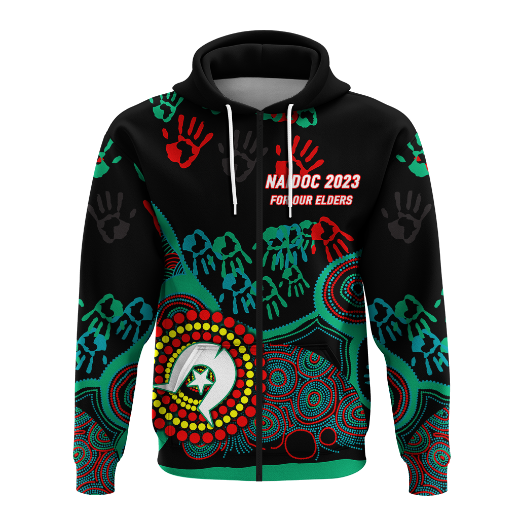 NAIDOC Week 2023 Aboriginal Art For Our Elders Hoodie - LT12