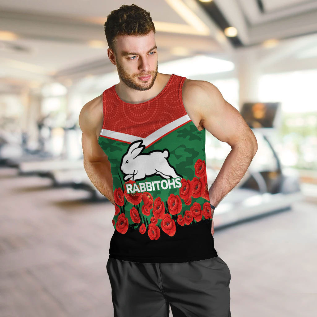 rabbitohs-anzac-day-men-tank-top-indigenous-art