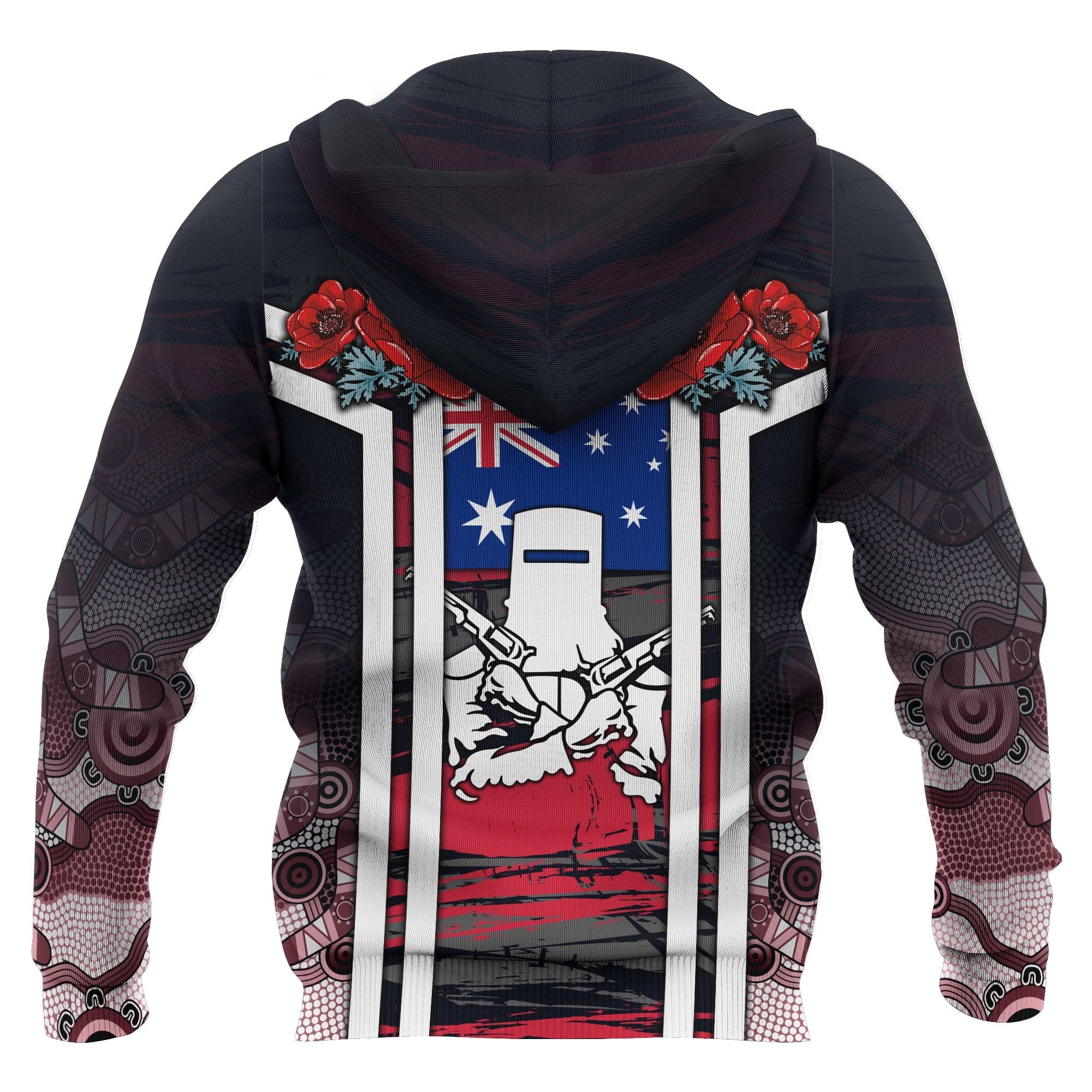 zip-up-hoodies-anzac-day-2020-poppy-flowerss-dot-painting-1