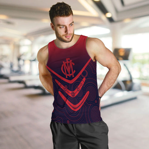 melbourne-demons-men-tank-top-aboriginal-dot-painting