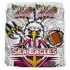 sea-eagles-rugby-custom-indigenous-bedding-set-super-sea-eagles-scratch-style