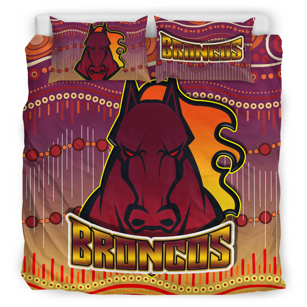 broncos-rugby-bedding-set-horse-aboriginal-patterns-bedding-set