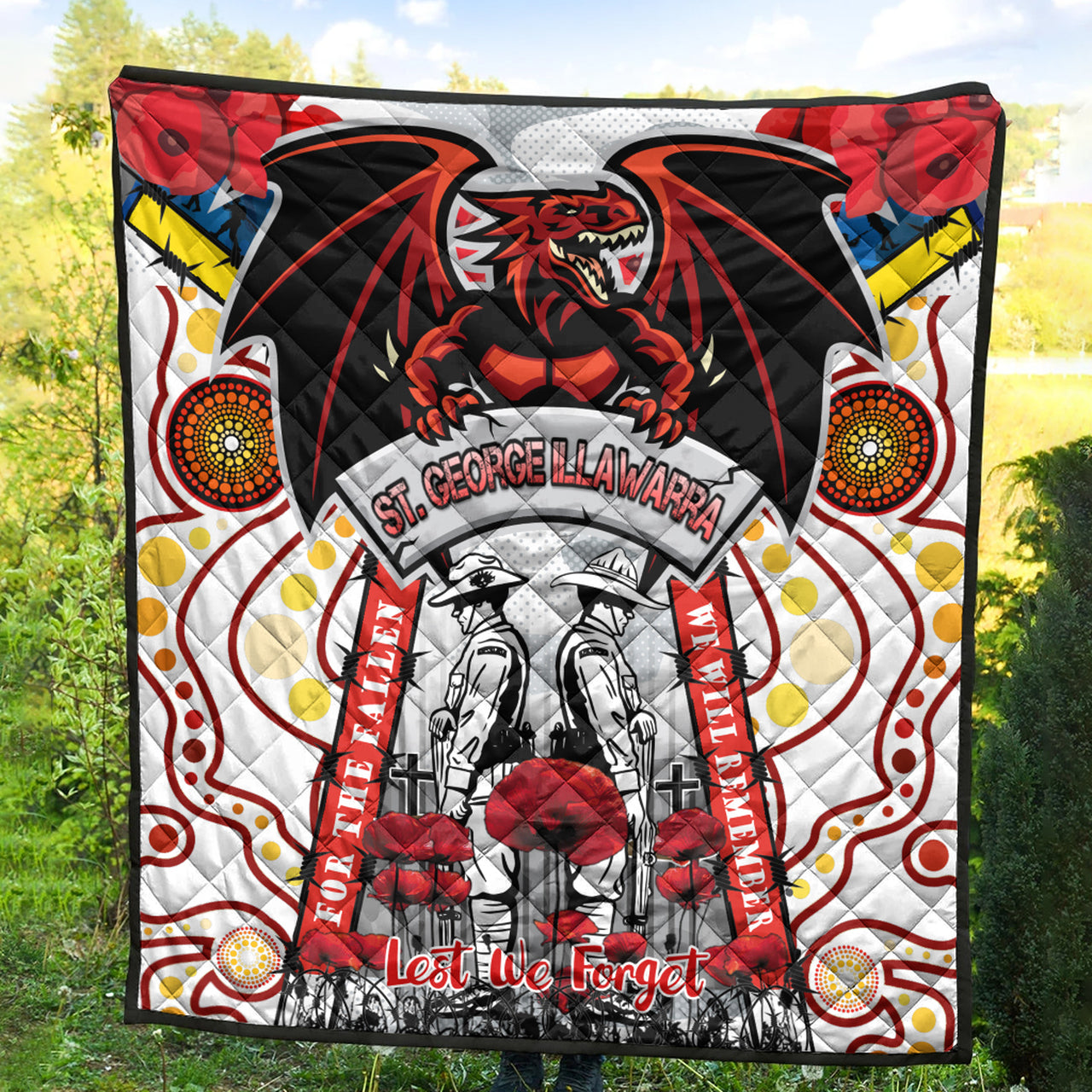 st-george-rugby-anzac-day-watercolour-custom-quilt-remembrance-dragons-with-poppy-flower