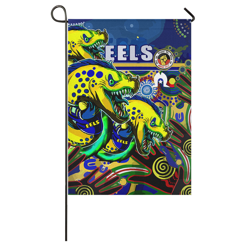 eels-rugby-naidoc-week-flag-custom-eels-getting-up-standing-up-and-showing-up-flag