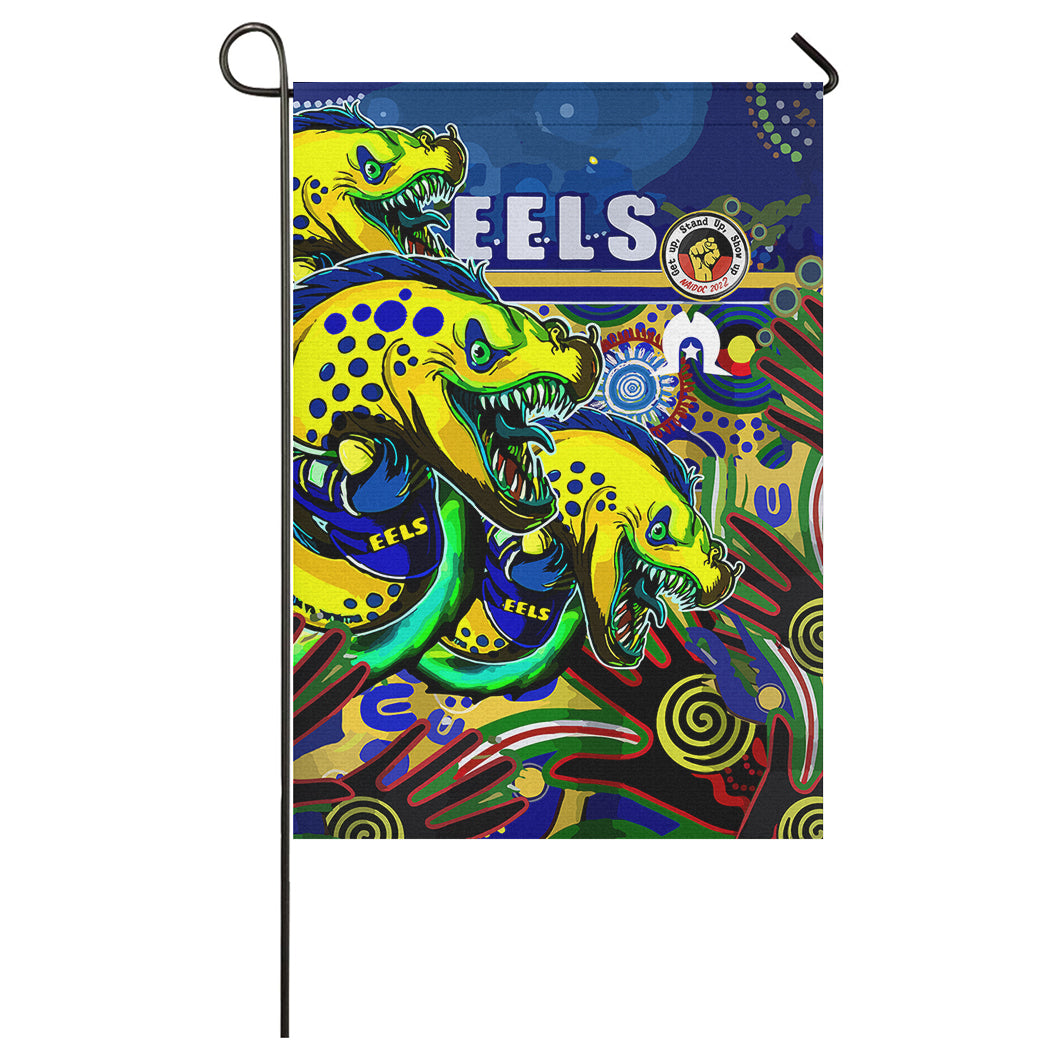 eels-rugby-naidoc-week-flag-custom-eels-getting-up-standing-up-and-showing-up-flag