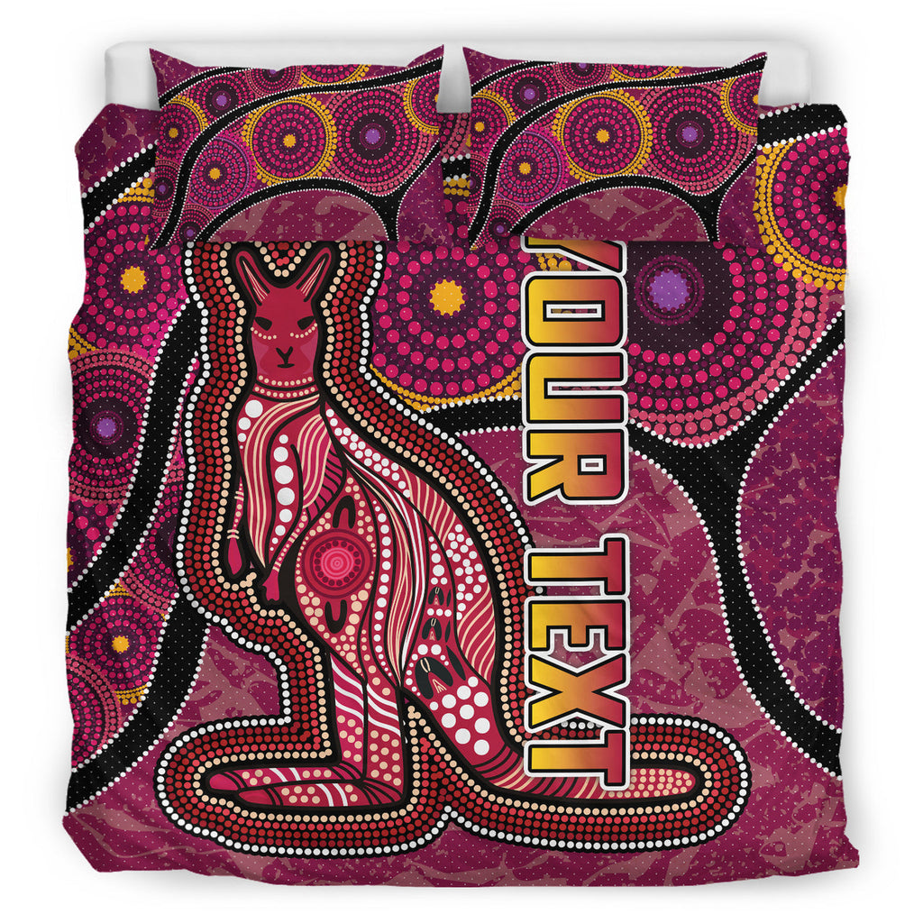 maroons-rugby-bedding-set-custom-maroons-kangaroo-bedding-set