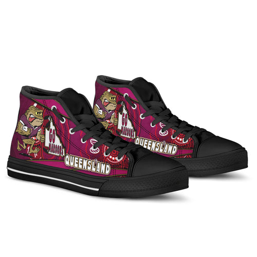 queensland-rugby-league-team-high-top-shoes-queensland-maroons-mascot-aboriginal-art-state-of-origin-high