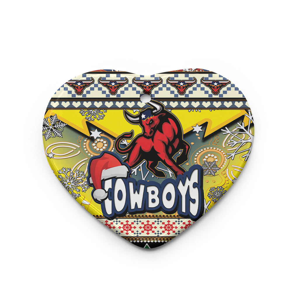 cowboys-rugby-christmas-ceramic-ornament-xmas-cowboys-christmas-balls-snowflake-with-aboriginal-patterns