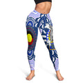 bulldogs-rugby-indigenous-leggings-custom-super-berries-with-aboriginal-flag-and-footprint-leggings