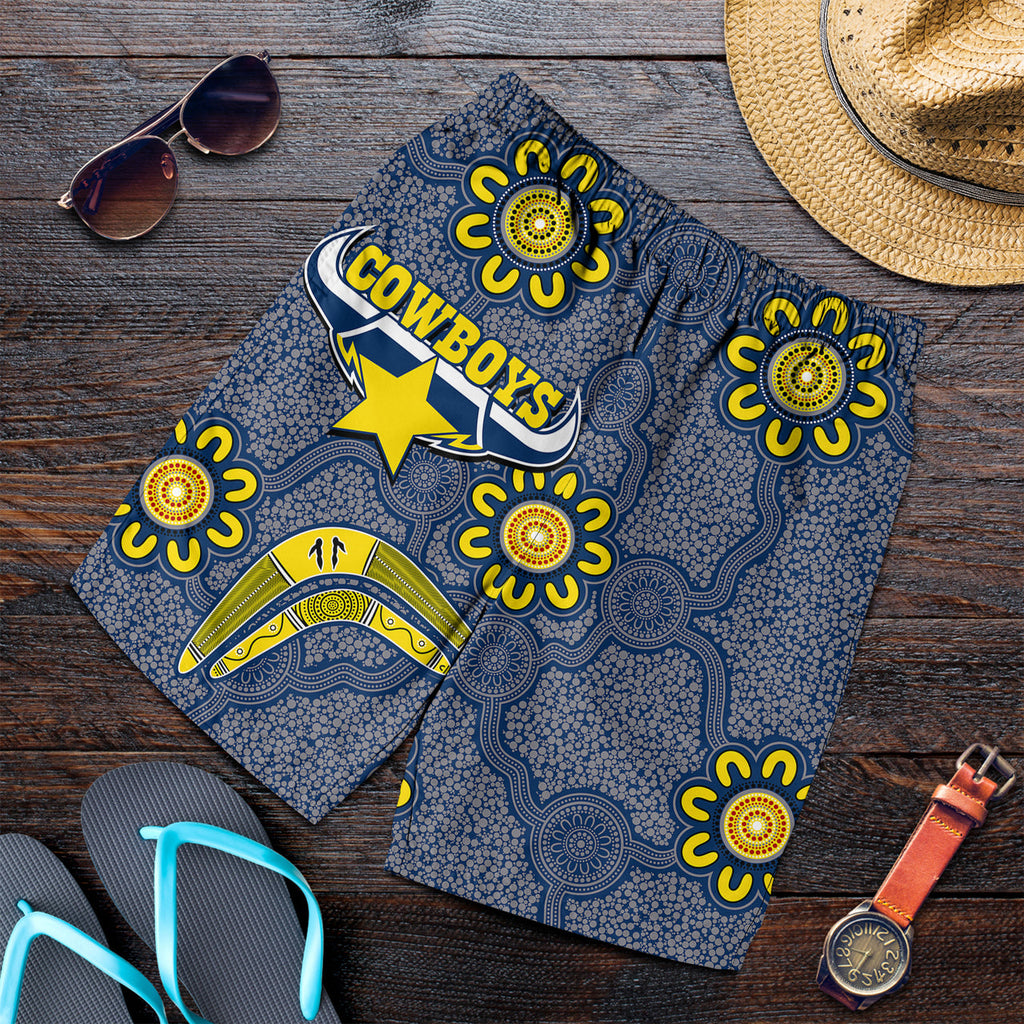 cowboys-rugby-men-shorts-aboriginal-boomerang-cowboys-men-shorts