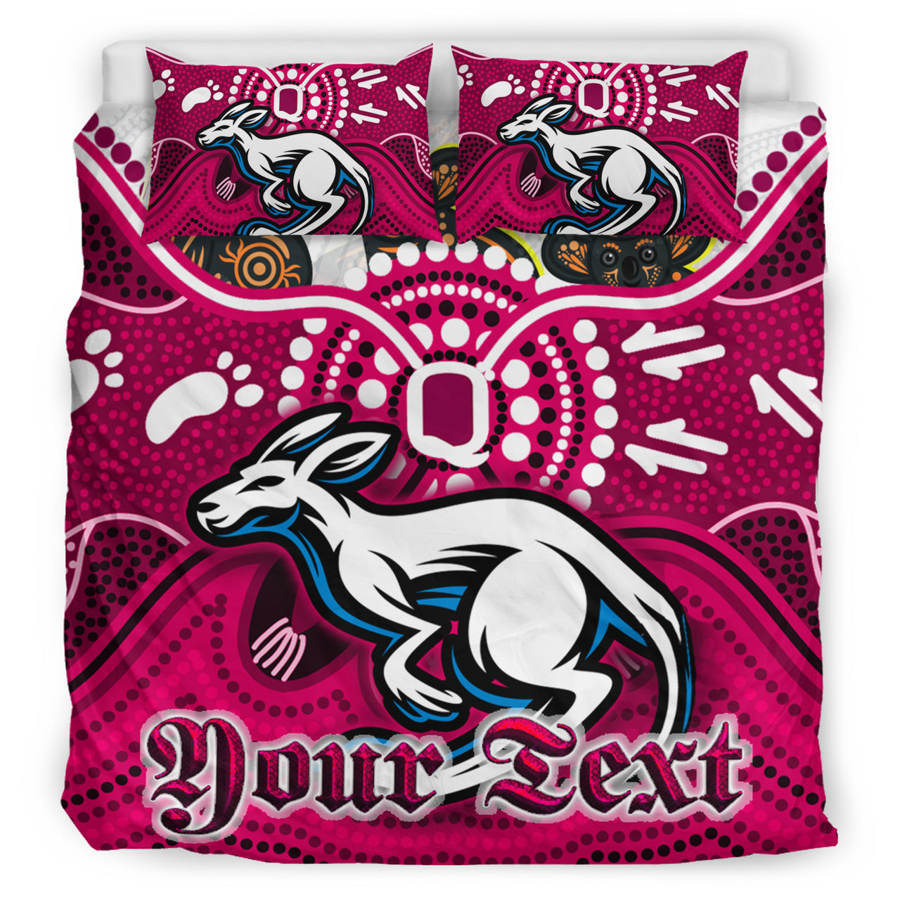 maroons-rugby-aboriginal-custom-bedding-set-the-cane-toads-with-indigenous-koala