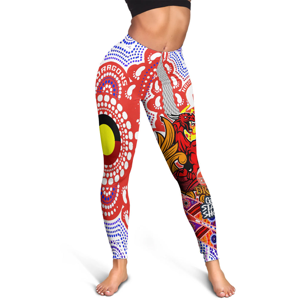 stgeorge-rugby-naidoc-week-leggings-indigenous-dragons-get-up-stand-up-show-up-leggings