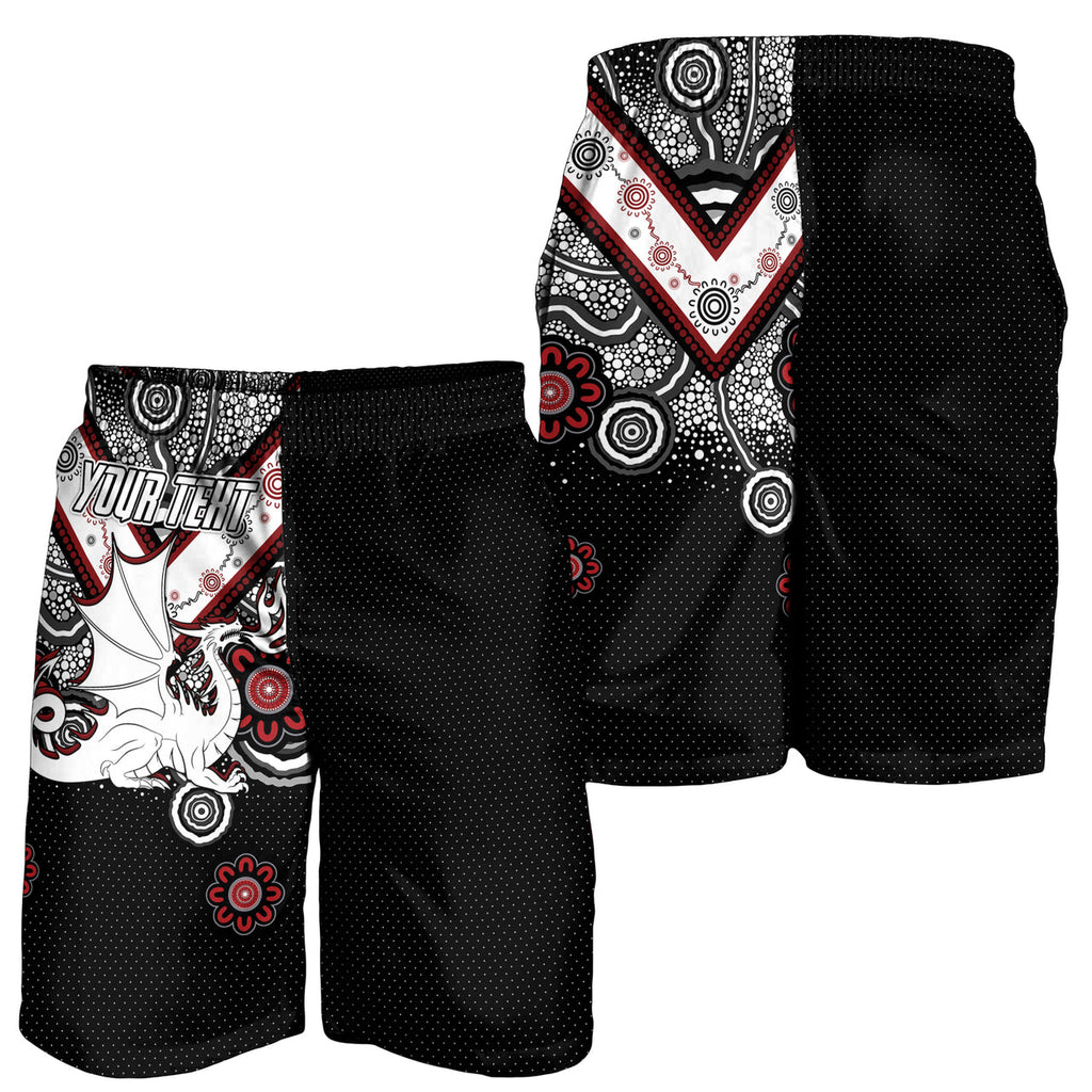 st-george-rugby-men-shorts-custom-aboriginal-dragons-men-shorts