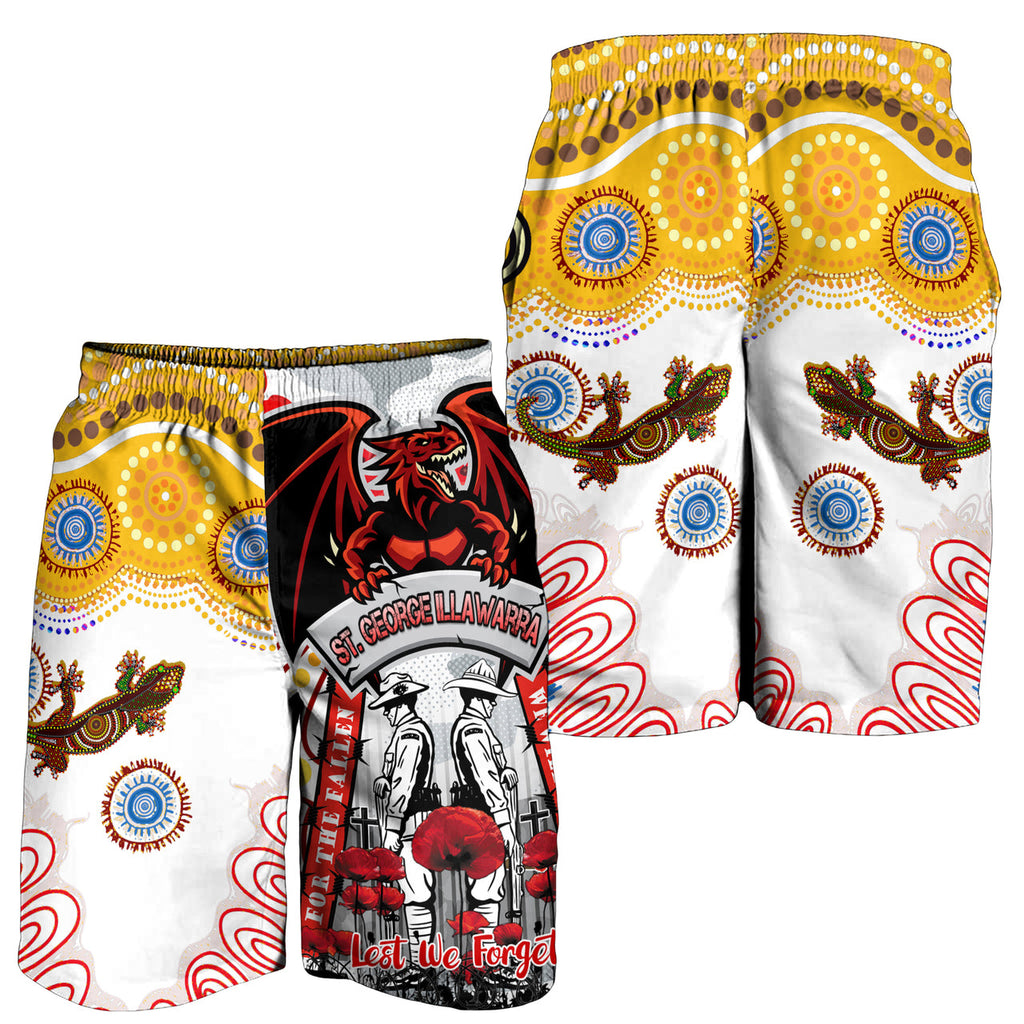 st-george-rugby-anzac-day-watercolour-custom-men-short-remembrance-dragons-with-poppy-flower