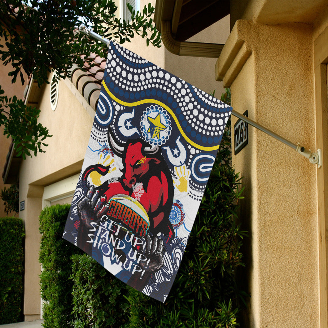 cowboys-rugby-naidoc-week-flag-custom-indigenous-north-queensland-cowboys-getting-up-standing-up-and-showing-up-flag